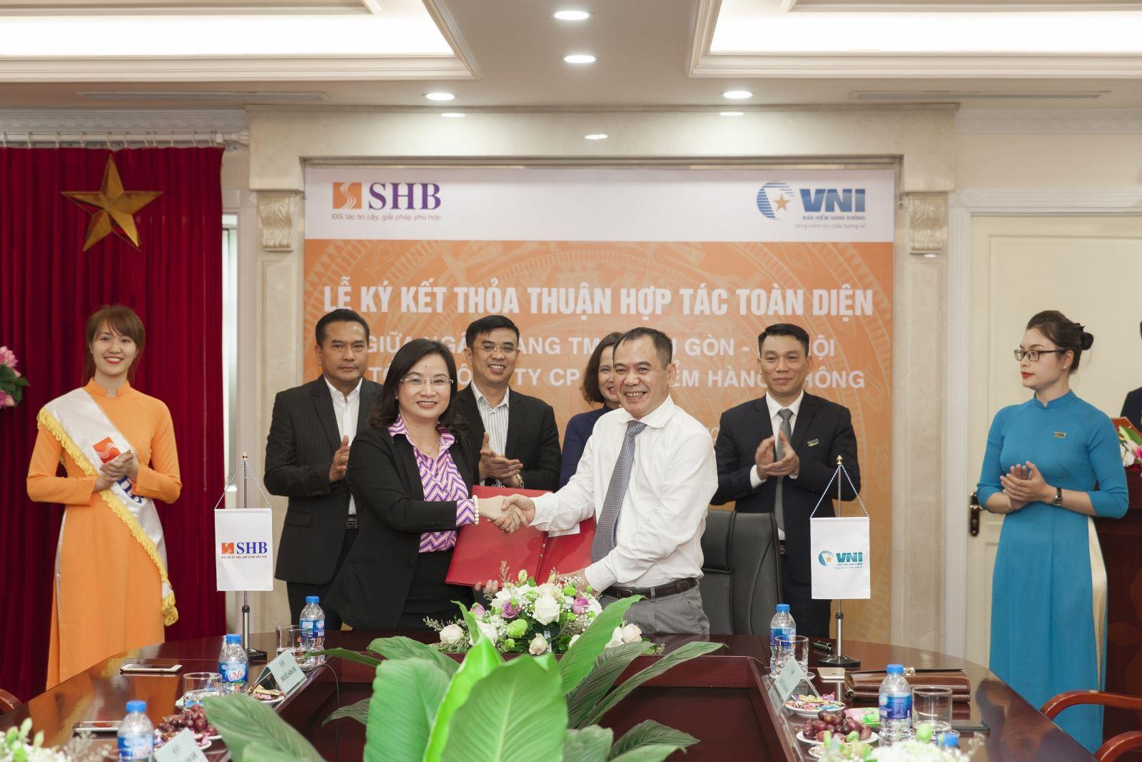 VNI & SHB hợp tác mang lợi ích cho khách hàng 